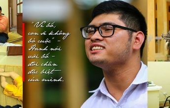 Cái kết đẹp cho câu chuyện về nghị lực của thí sinh liệt nửa người